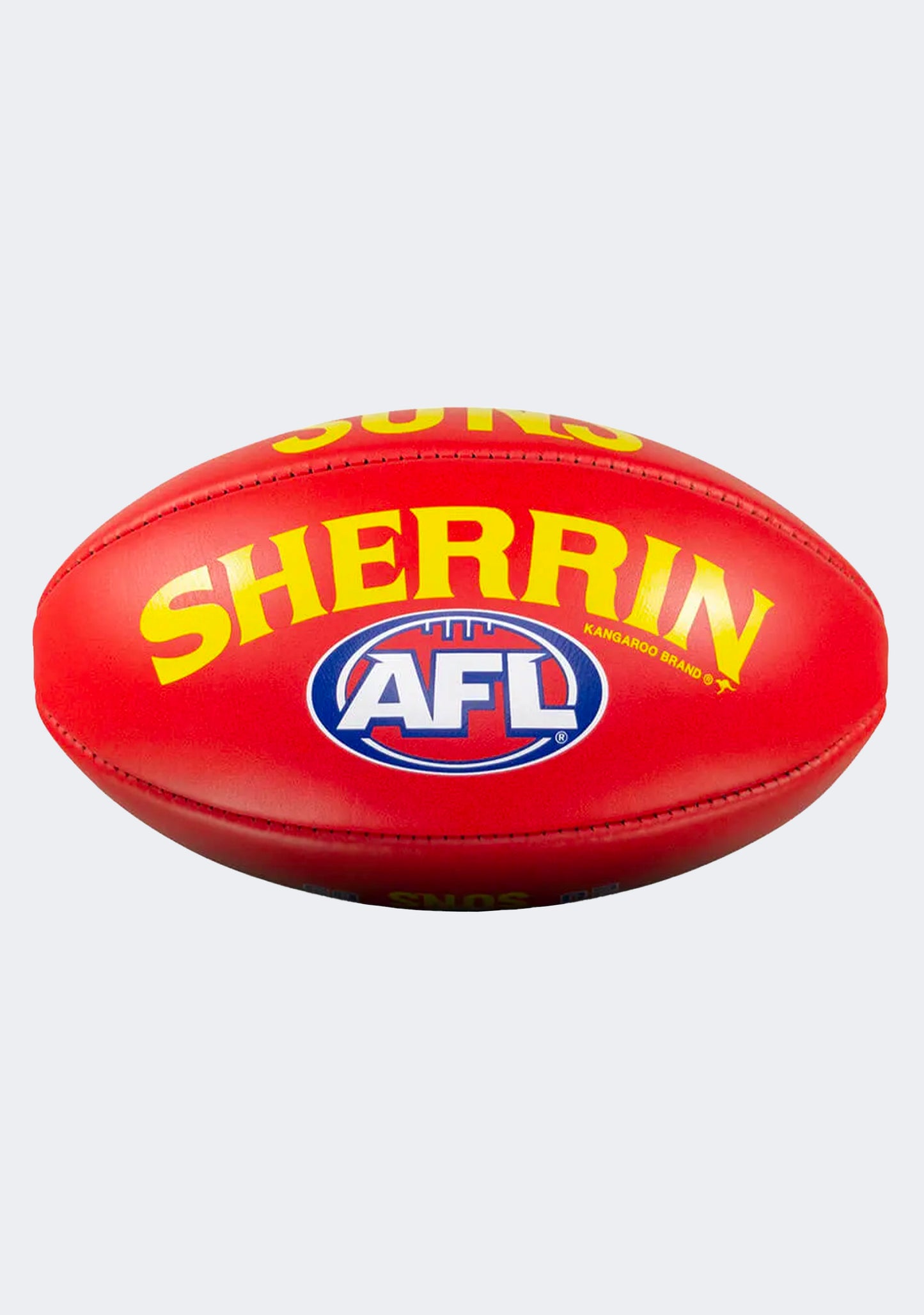 Sherrin Gold Coast Suns AFL Team Leather Ball