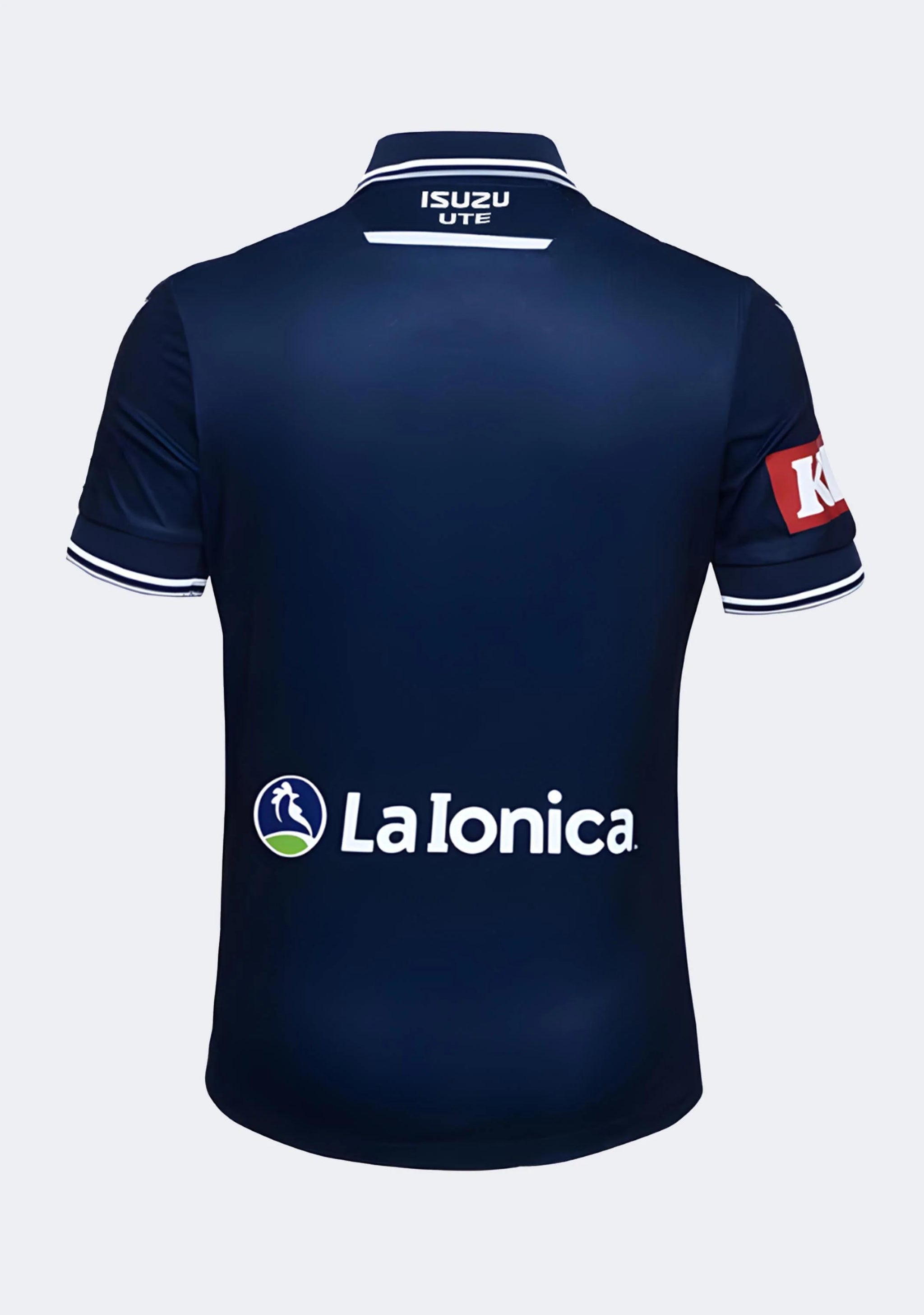 Macron Kids' Melbourne Victory M24/25 ALW Authentic Short Sleeve Home Jersey