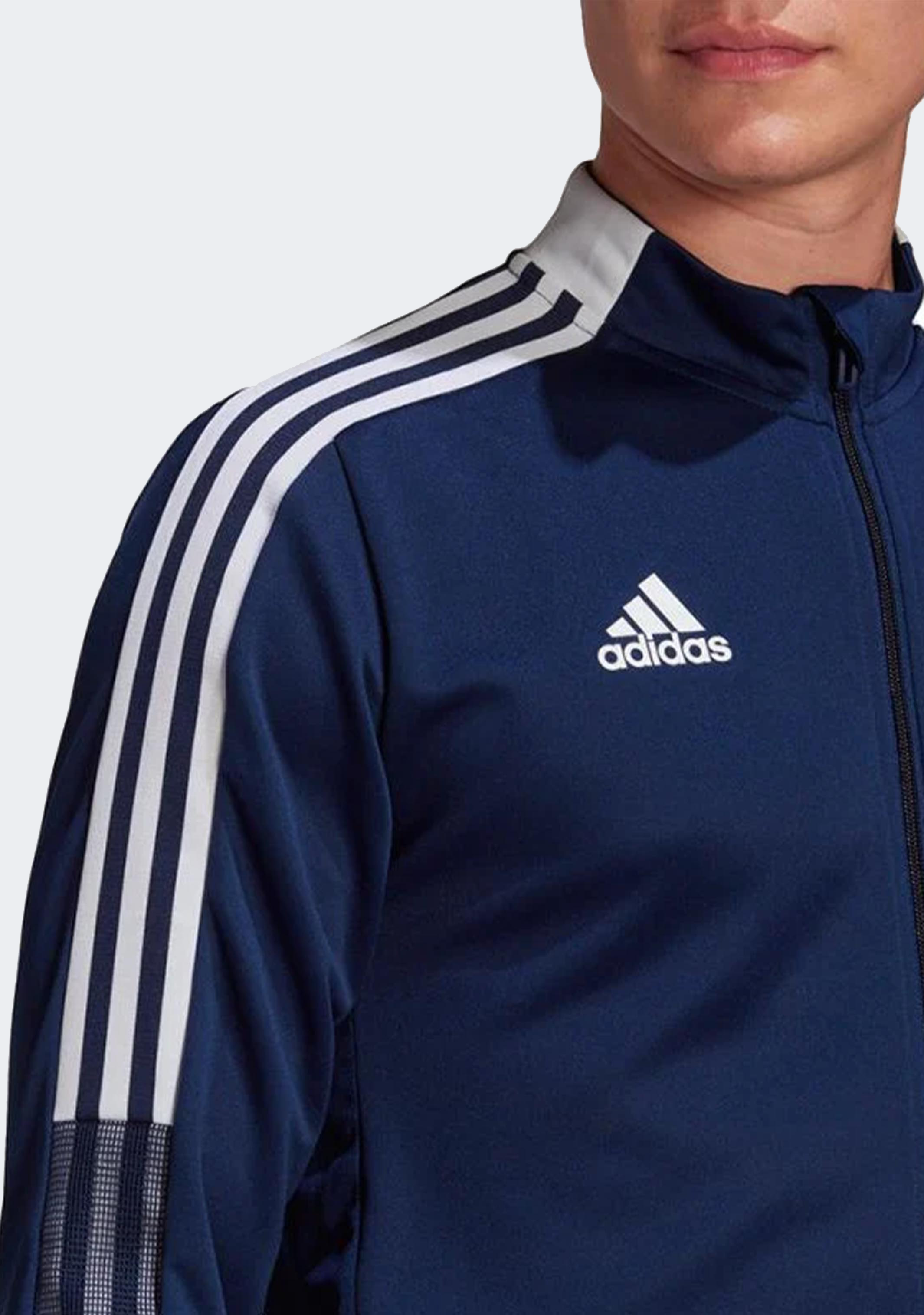 Adidas Mens Tiro 21 Jacket Navy