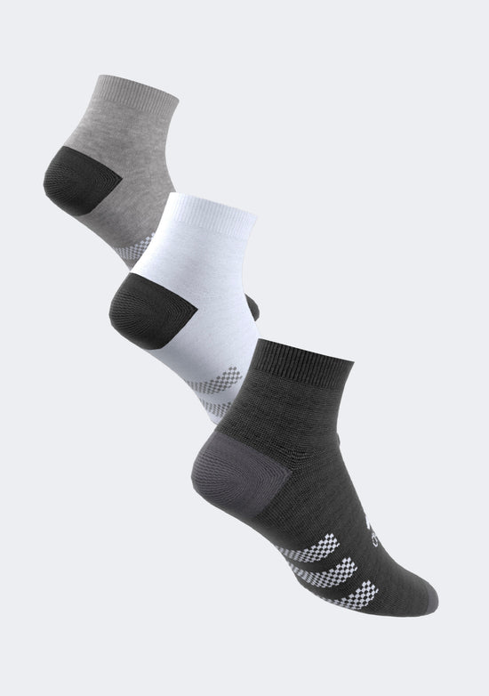 Adidas Kids’ Ankle Socks 3 Pack