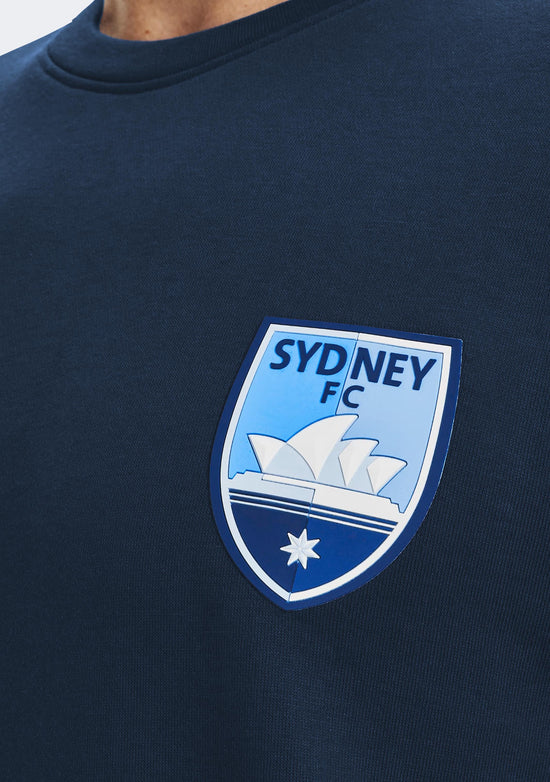 Under Armour Men's Sydney FC Hustle Fleece Crew
