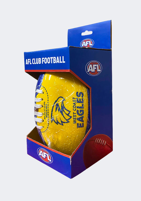 Burley PVC AFL West Coast Eagles Footy 20cm