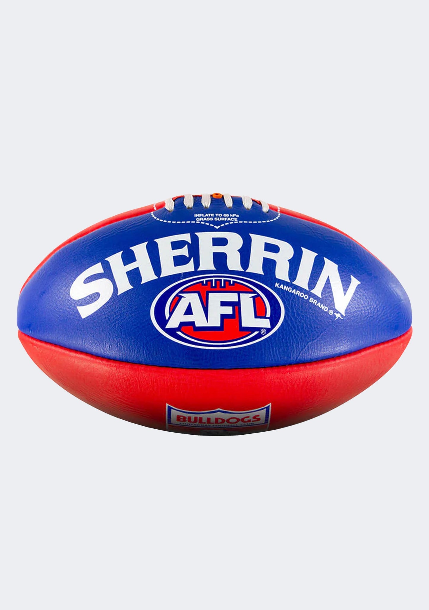 Sherrin Western Bulldogs Team Leather Football