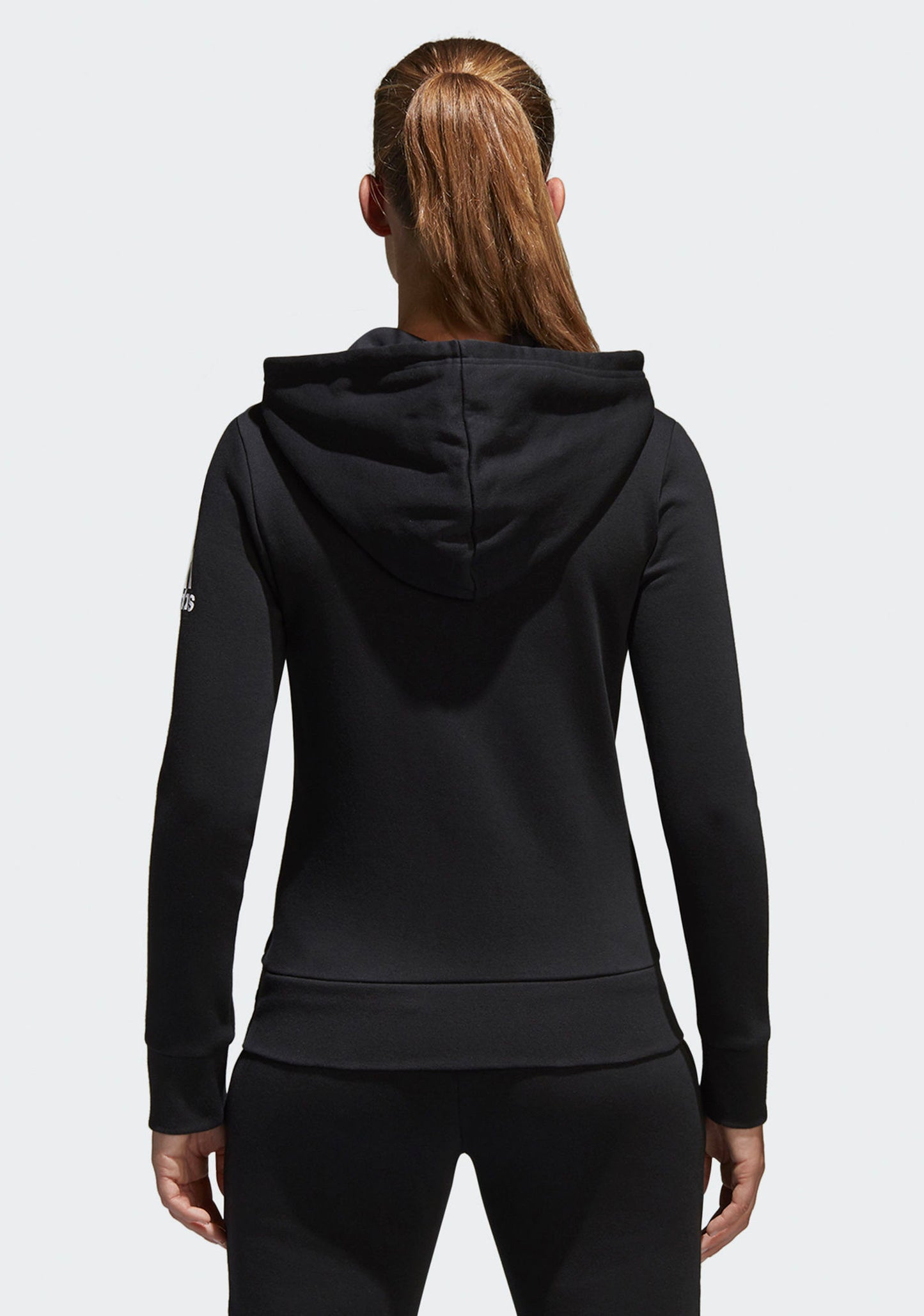 Adidas Womens Essential Solid Full Zip Hoodie