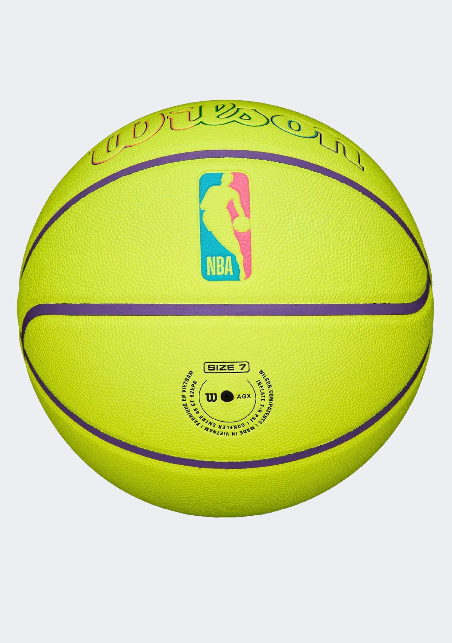 Wilson NBA Team Neon Basketball Los Angeles Lakers