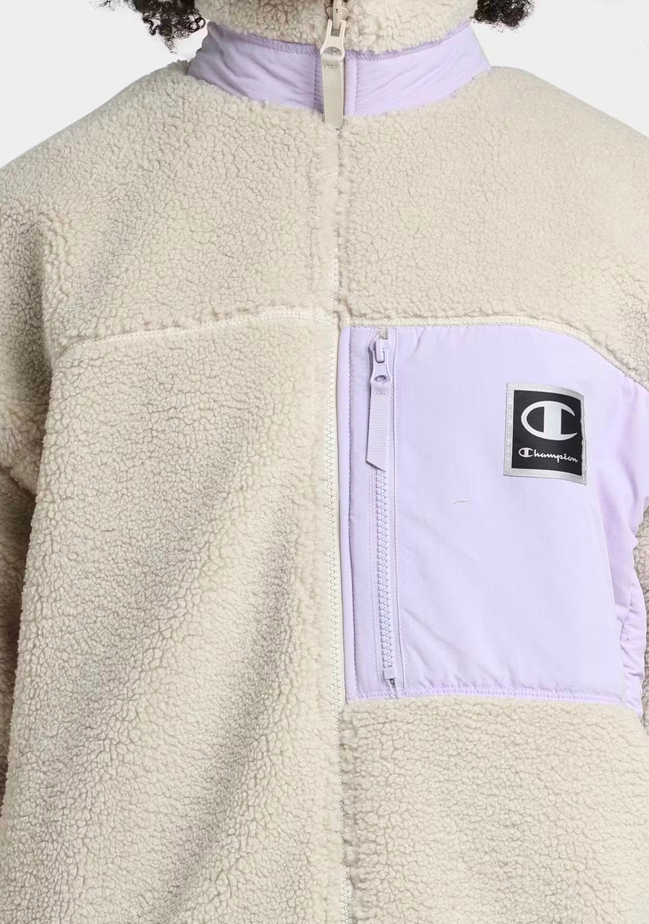 Champion Women's Rib Mix Media Reversible Jacket