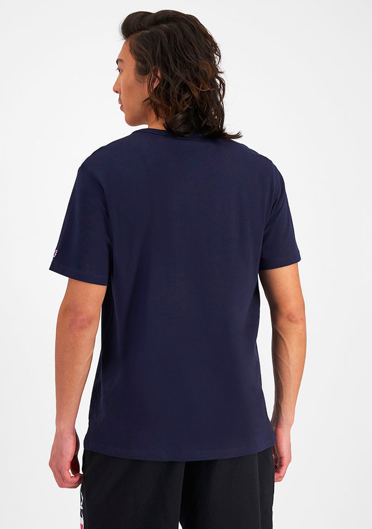 Champion Men’s C Logo Short Sleeve Tee Navy