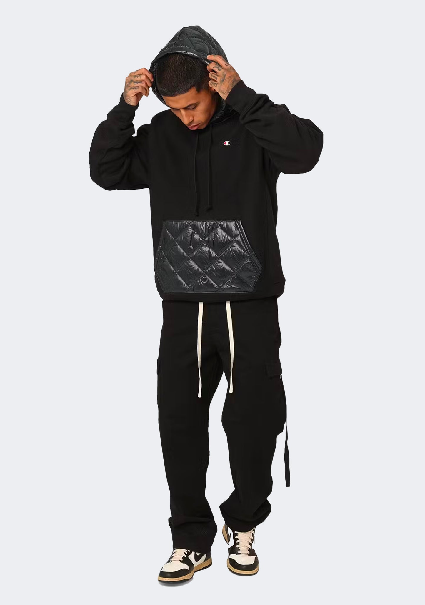 Champion Men's Reverse Weave Lifestyle Puffer Hoodie