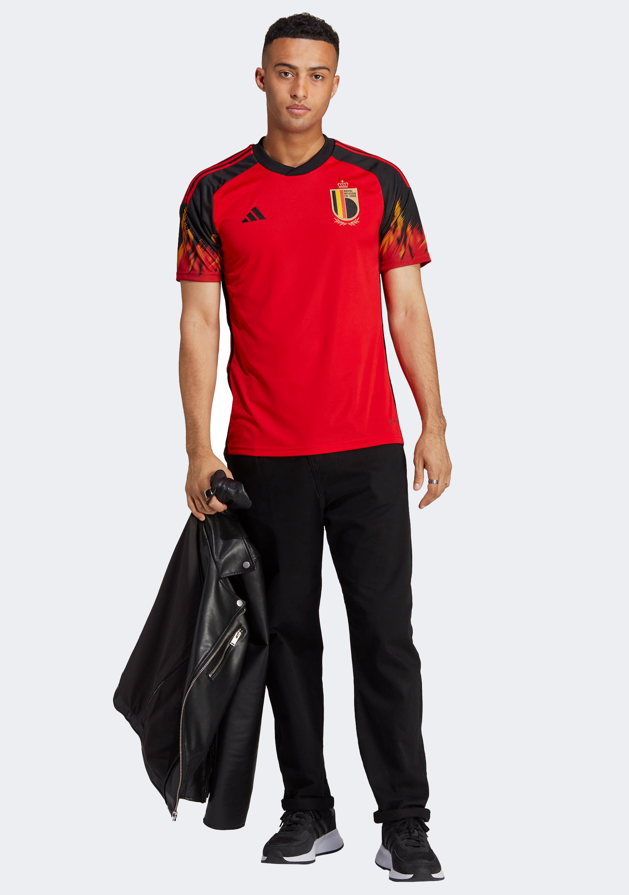 Adidas Mens Belgium Home Jersey