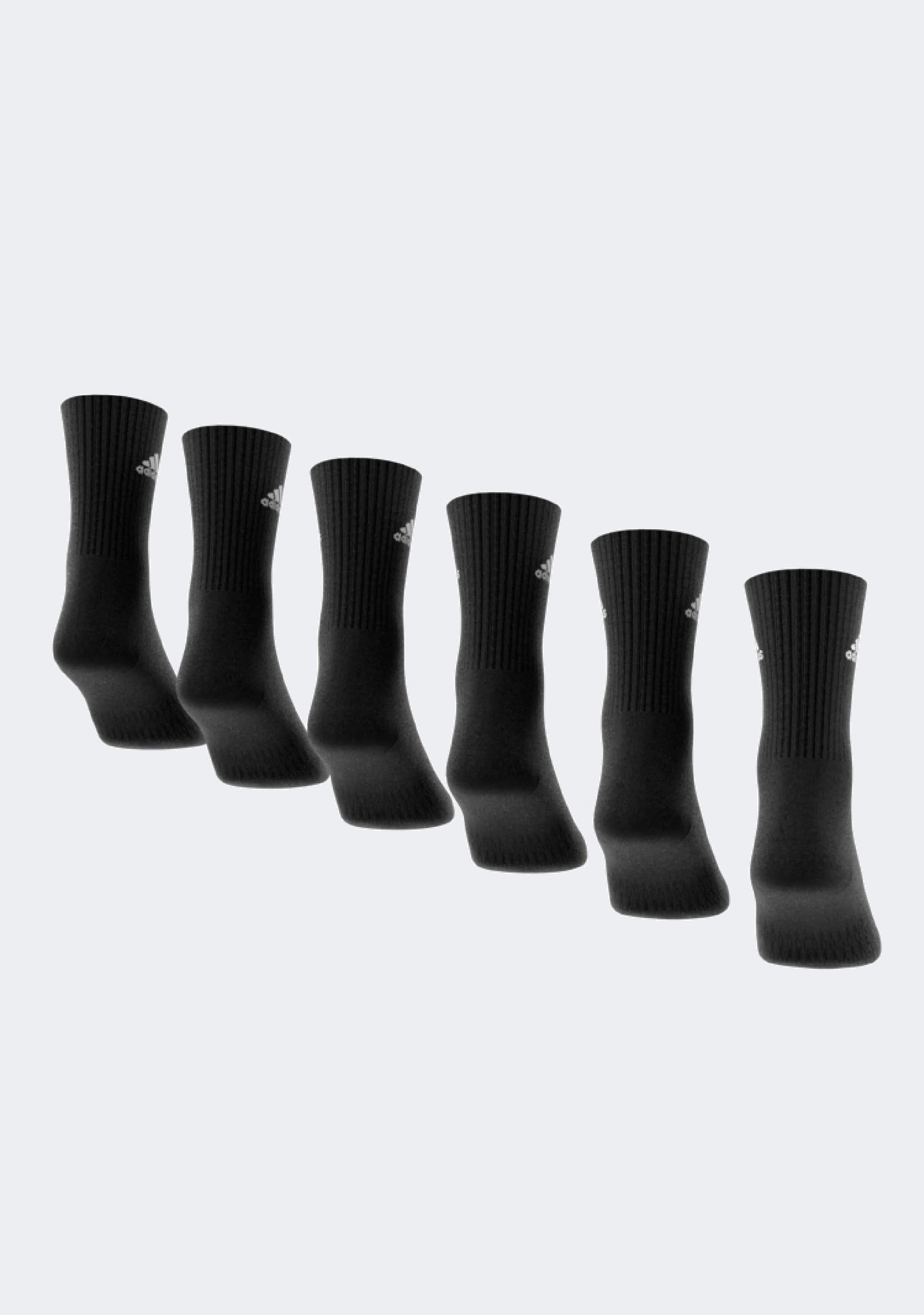 Adidas 6 Pack Cushioned Sportswear Crew Socks <BR> IC1316