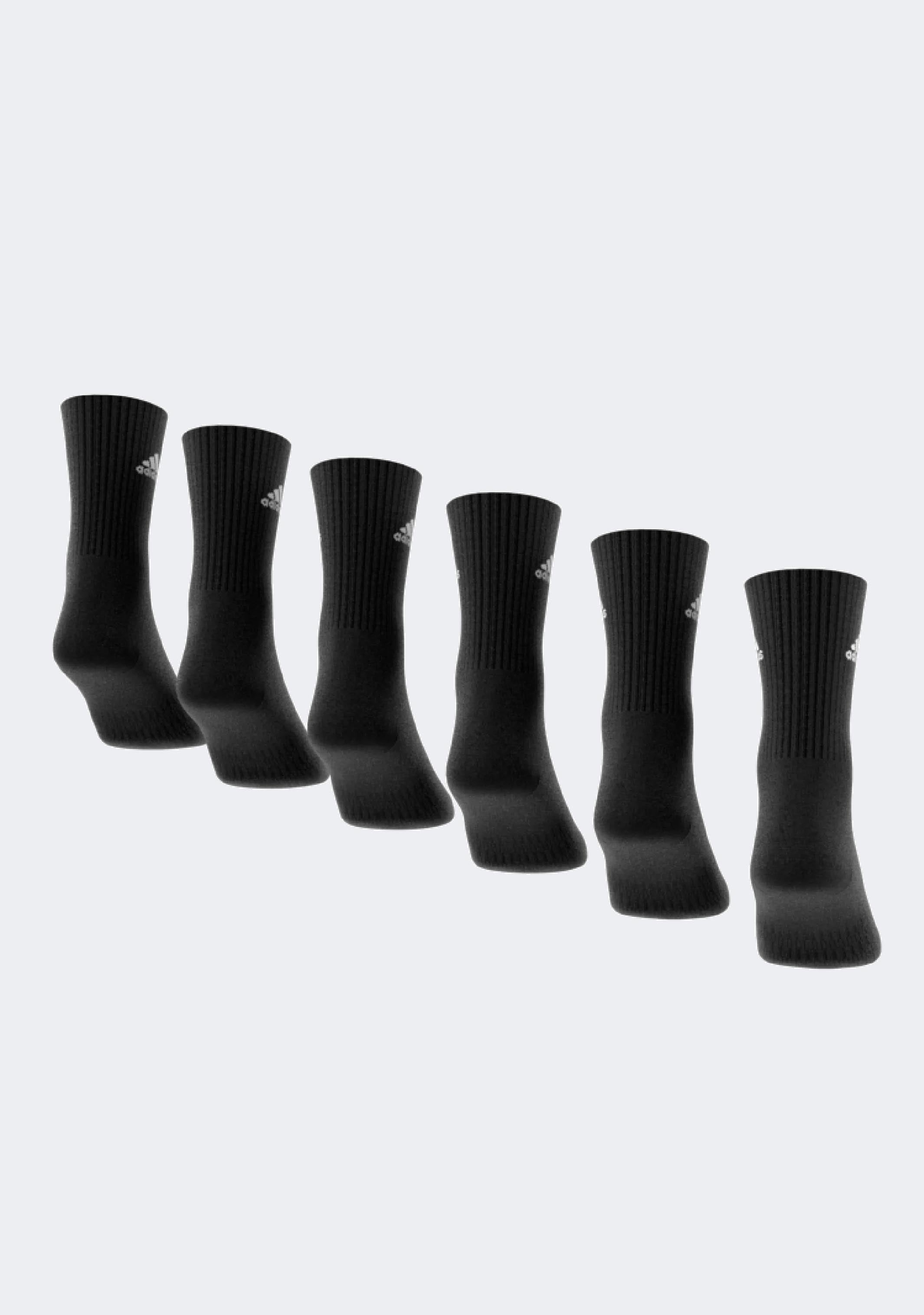 Adidas 6 Pack Cushioned Sportswear Crew Socks <BR> IC1316