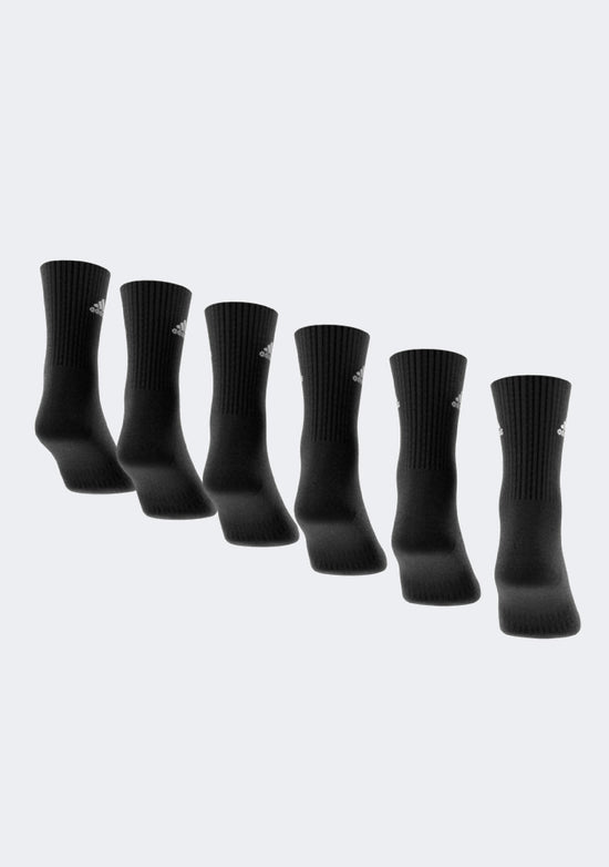 Adidas 6 Pack Cushioned Sportswear Crew Socks <BR> IC1316