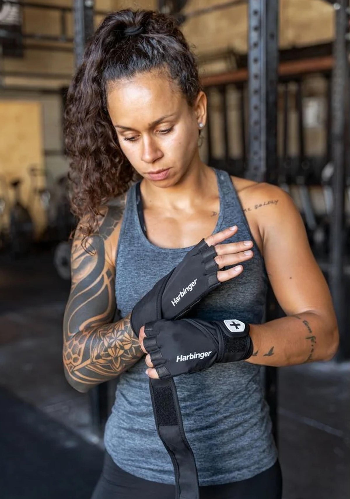 Harbinger Women's Pro Wristwrap Gloves