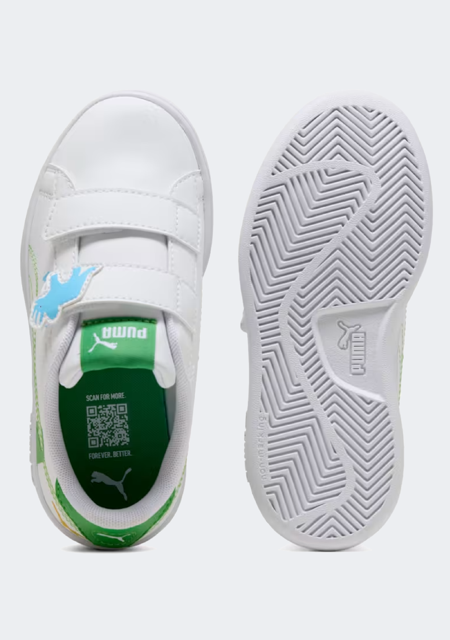 Puma Kids' Smash 3.0 Dino Velcro PS