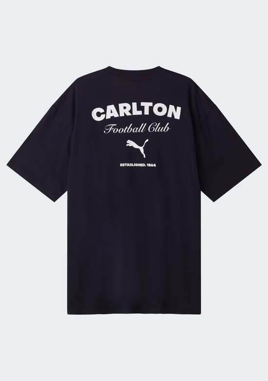 Puma Adults' Carlton Blues 2026 Graphic Tee