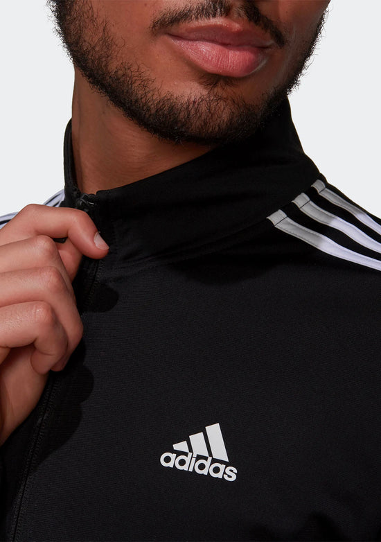 Adidas Mens Warm-Up Tricot Jacket Black