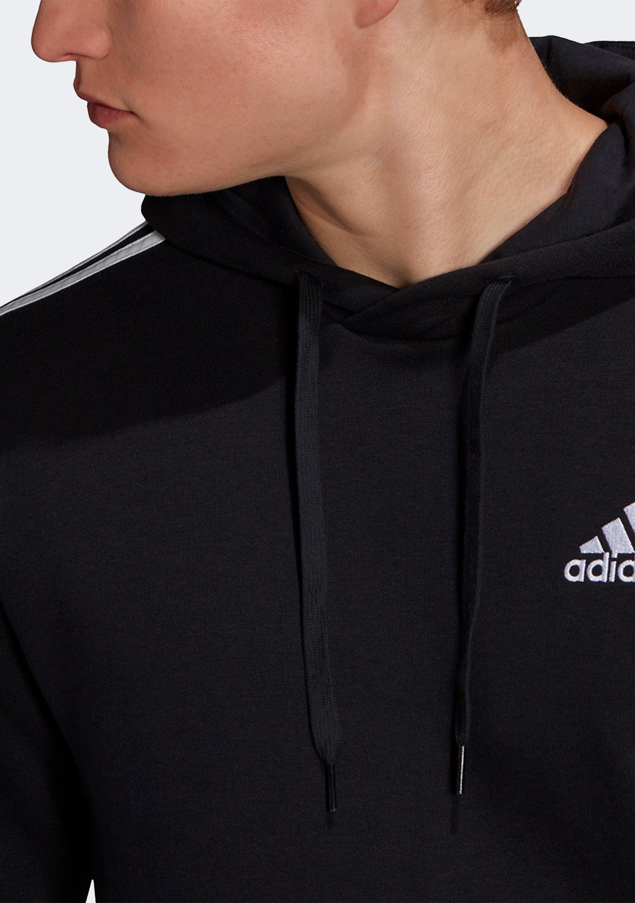 Adidas Men's Essentials Fleece 3-Stripes Hoodie