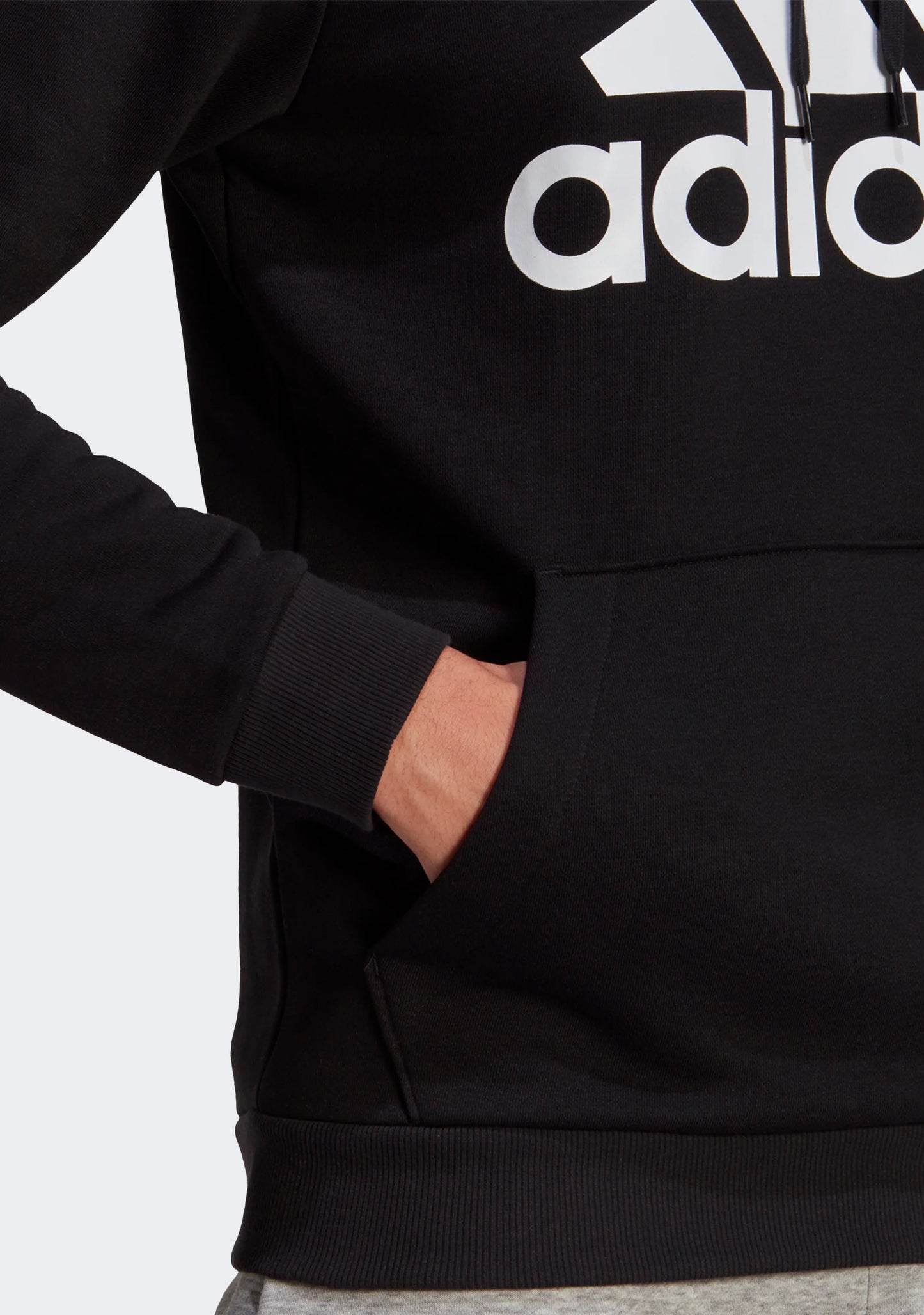Adidas Men’s Essentials Big Logo Fleece Hoodie