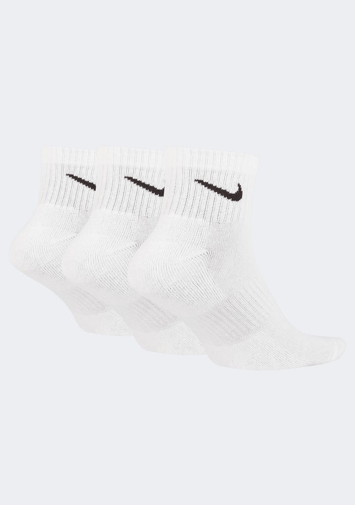 Nike Adults Everyday Cushioned Training Ankle Socks (3 Pack)