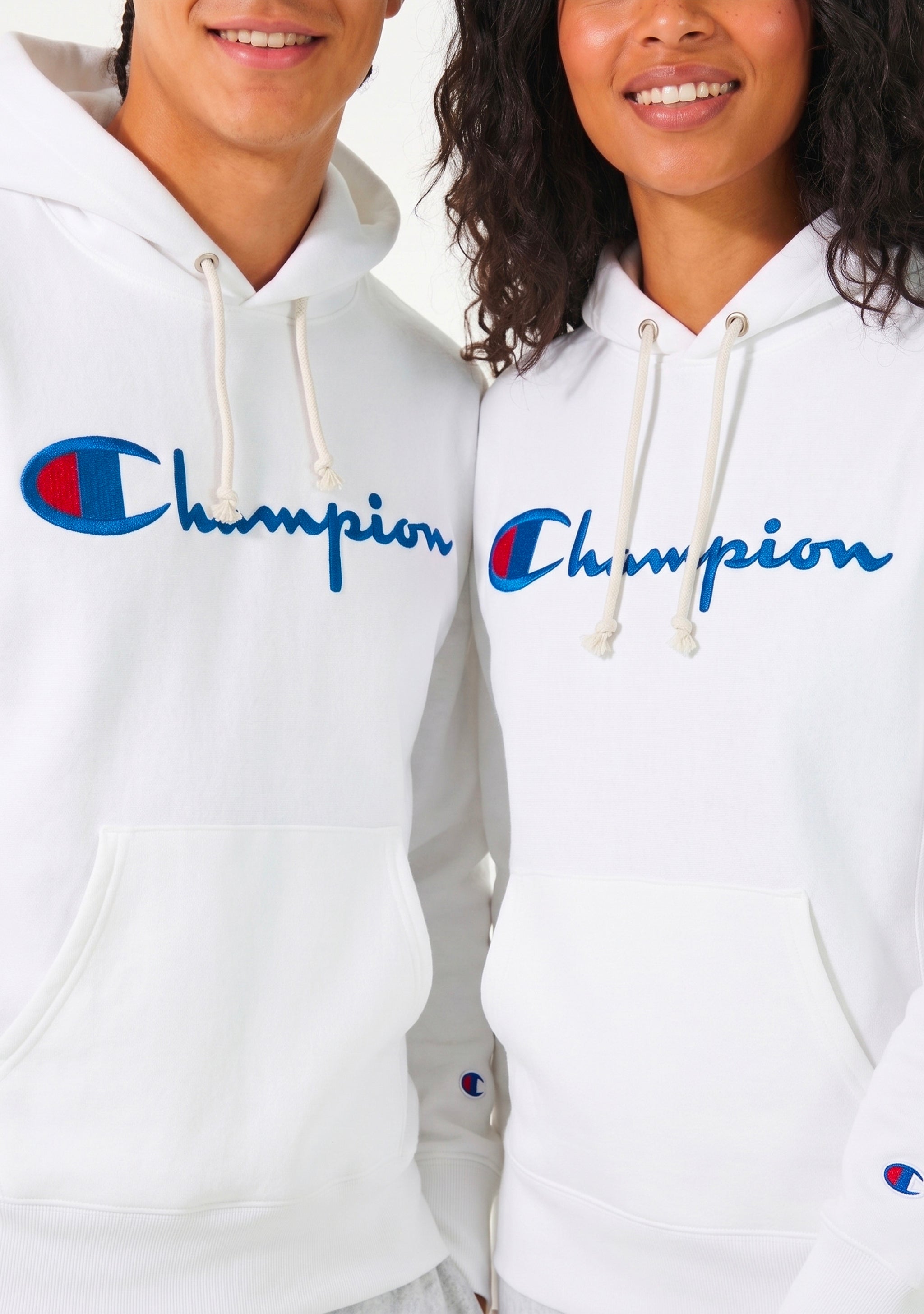 Champion Men's Reverse Weave Script Hoodie