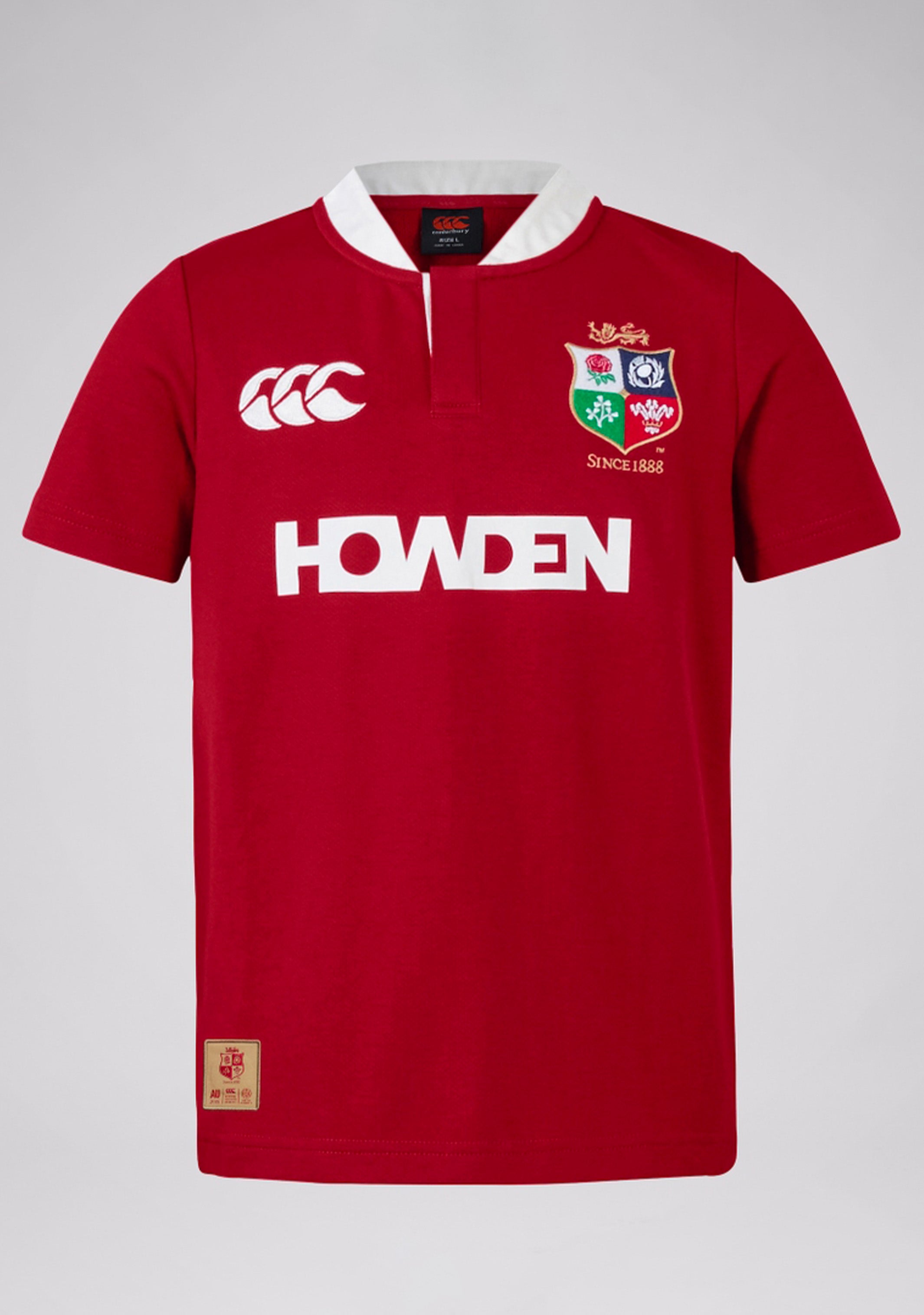 Canterbury Adults British & Irish Lions Short Sleeve Classic Jersey