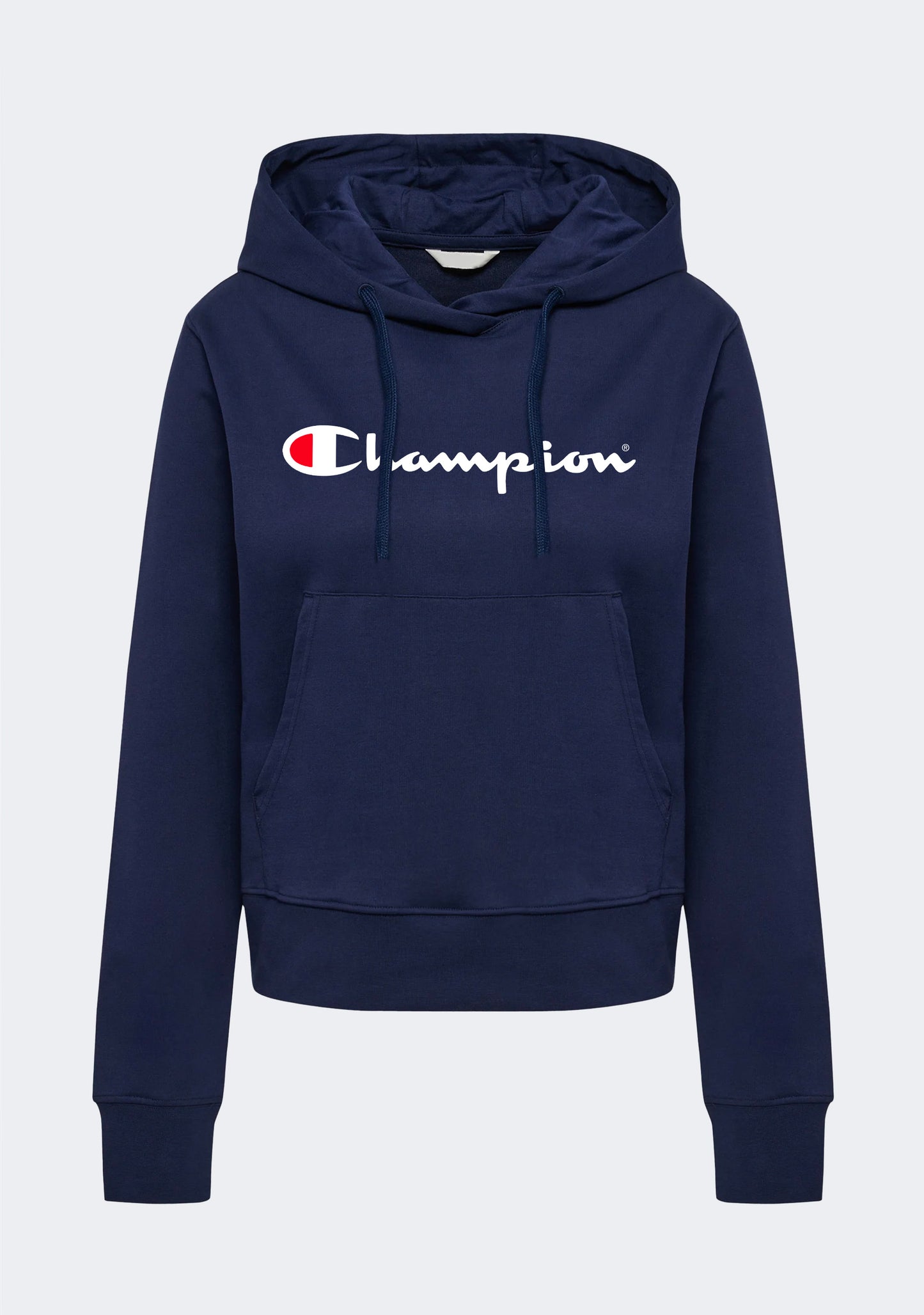 Champion Women’s Script Logo Hoodie Navy