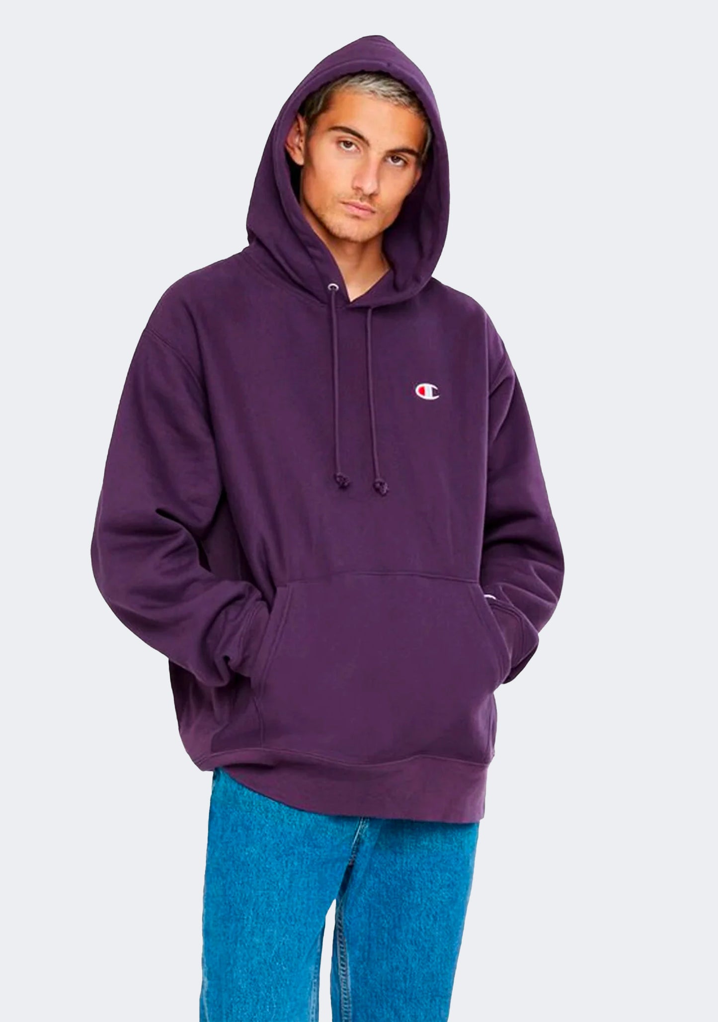 Champion Men's Reverse Weave Small C Hoodie
