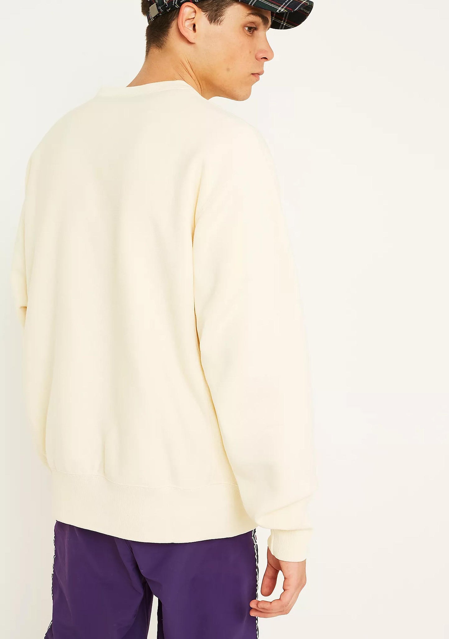 Champion Men's Reverse Weave Small C Crew