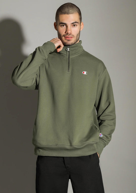 Champion Men's Reverse Weave Terry Quarter Zip