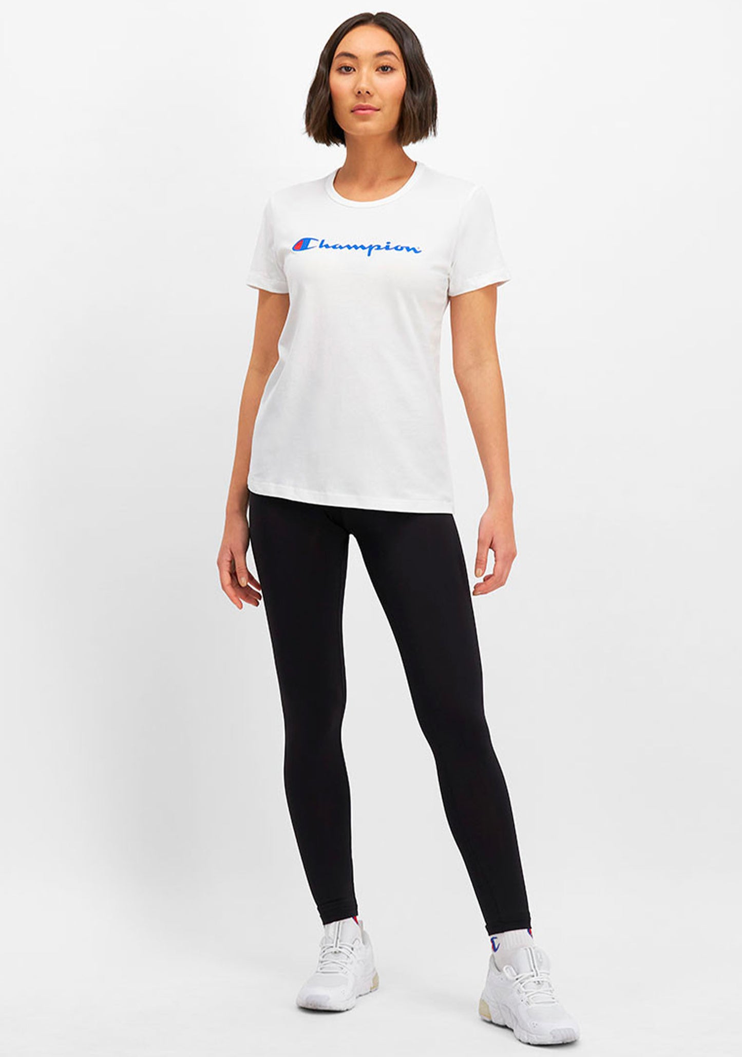 Champion Women's Script Short Sleeve Tee