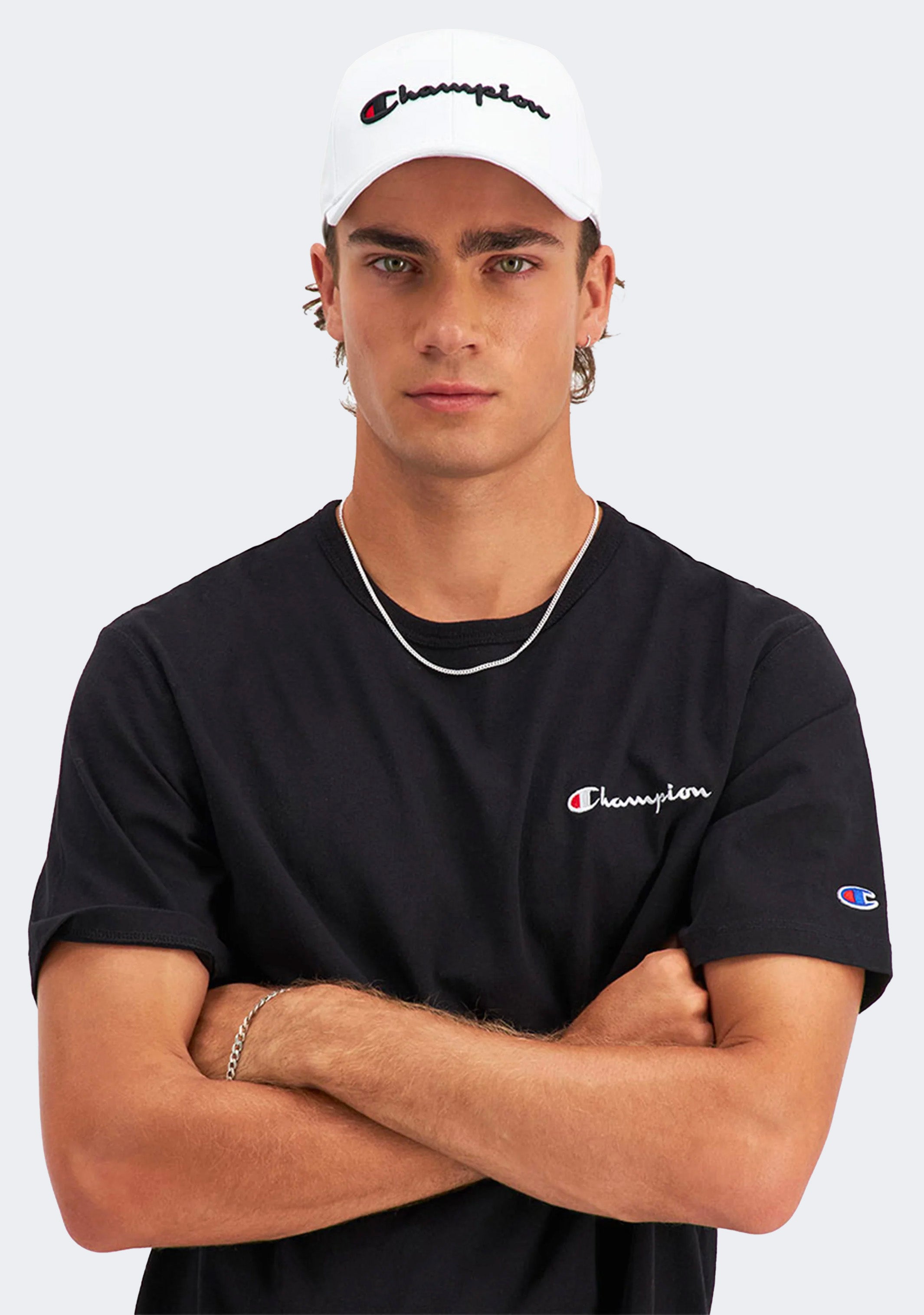 Champion Unisex Script Embroidered Logo Cap