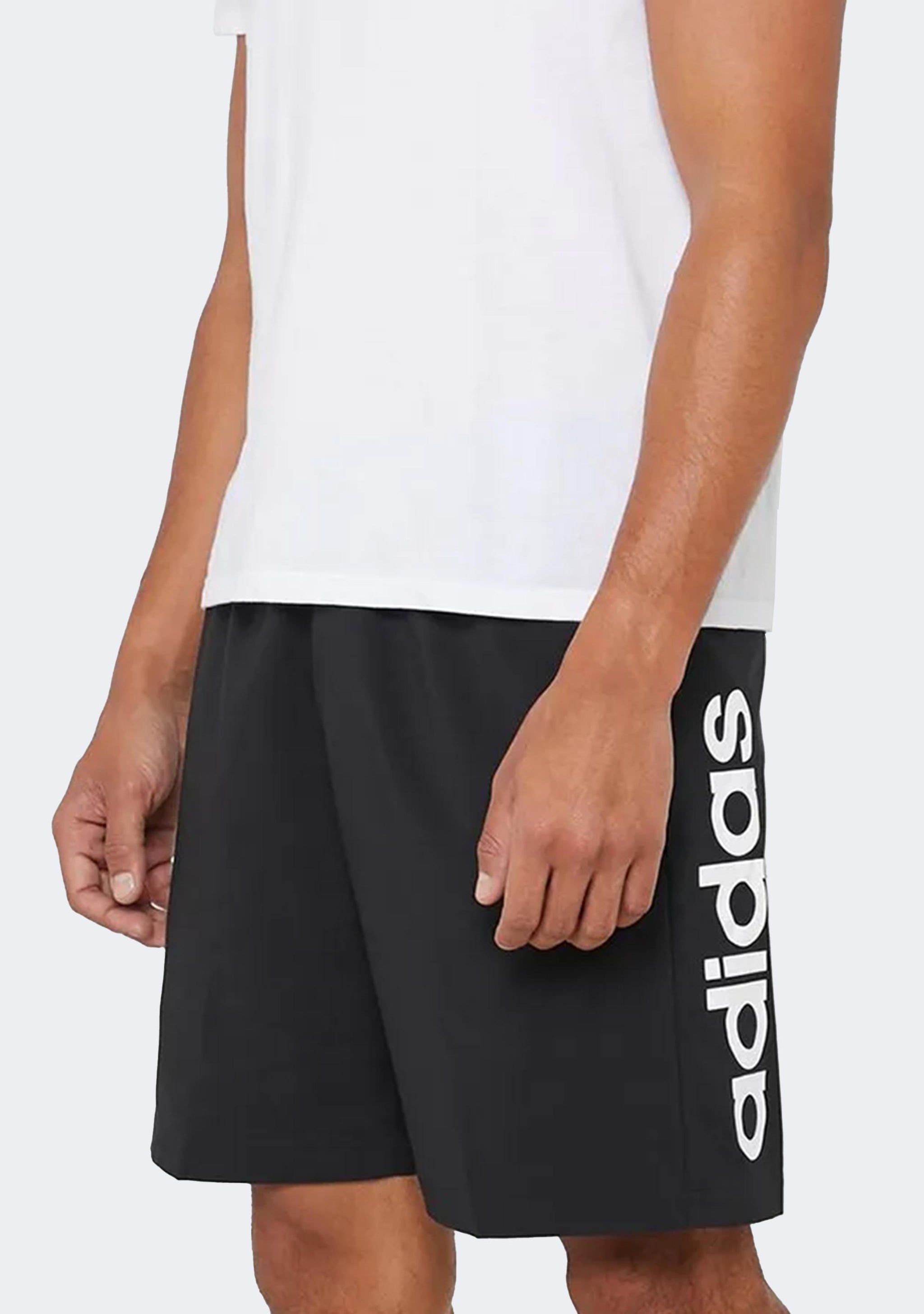 Adidas Mens Essential Linear Logo Chelsea Shorts