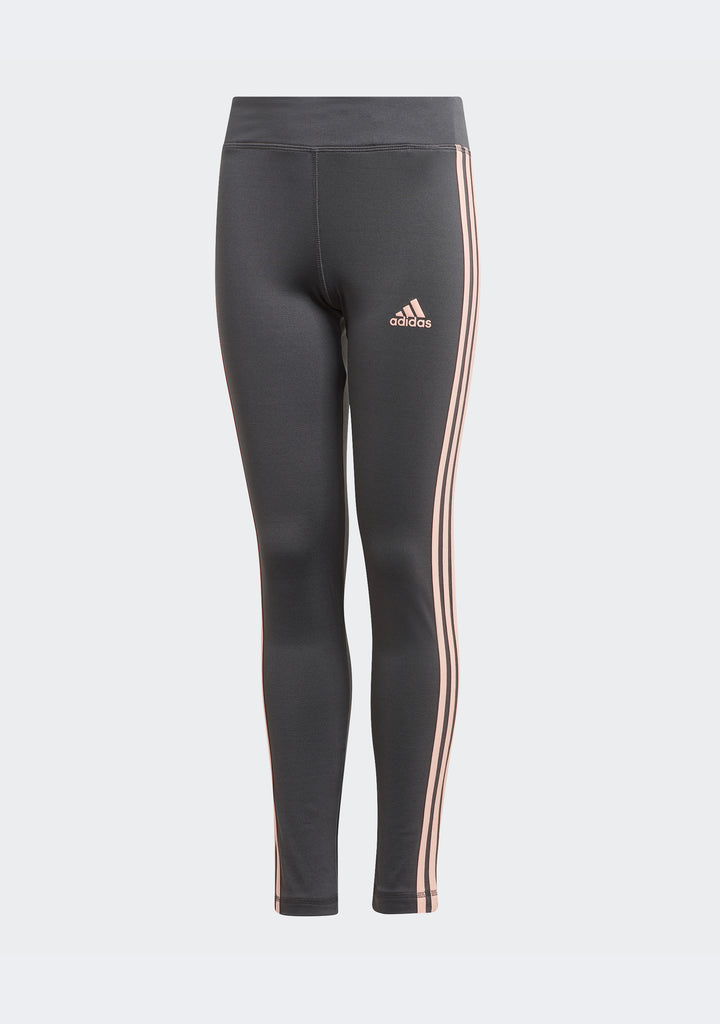 Adidas Girls' Training Equipment 3-Stripes Leggings