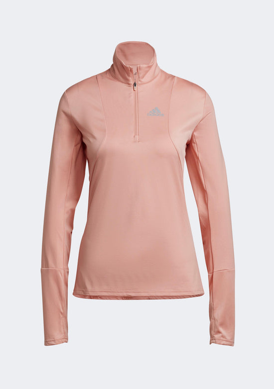 Adidas Women's Own The Run 1/2 Zip Tee