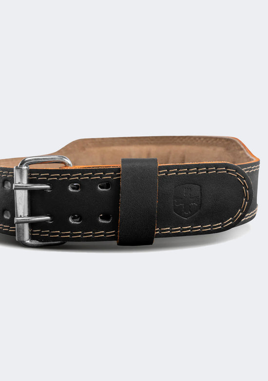 Harbinger Padded 4-inch Leather Weightlifting Belt