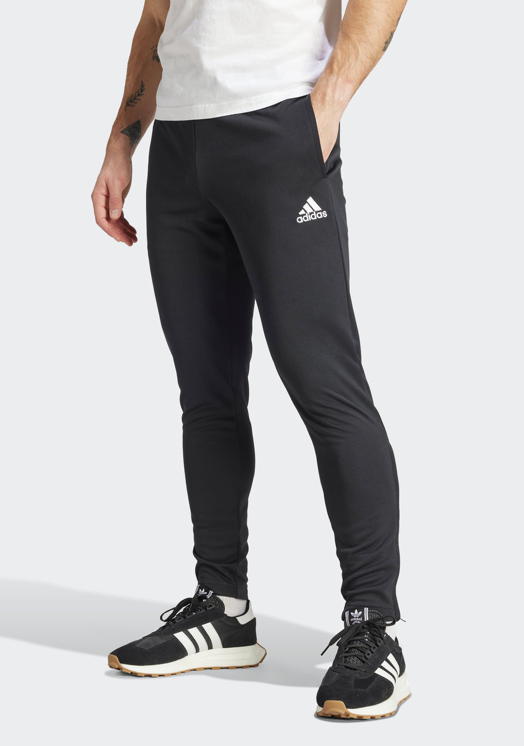 Adidas Mens Entrada 22 Training Track Pants Black HC0332 Jim Kidd Sports