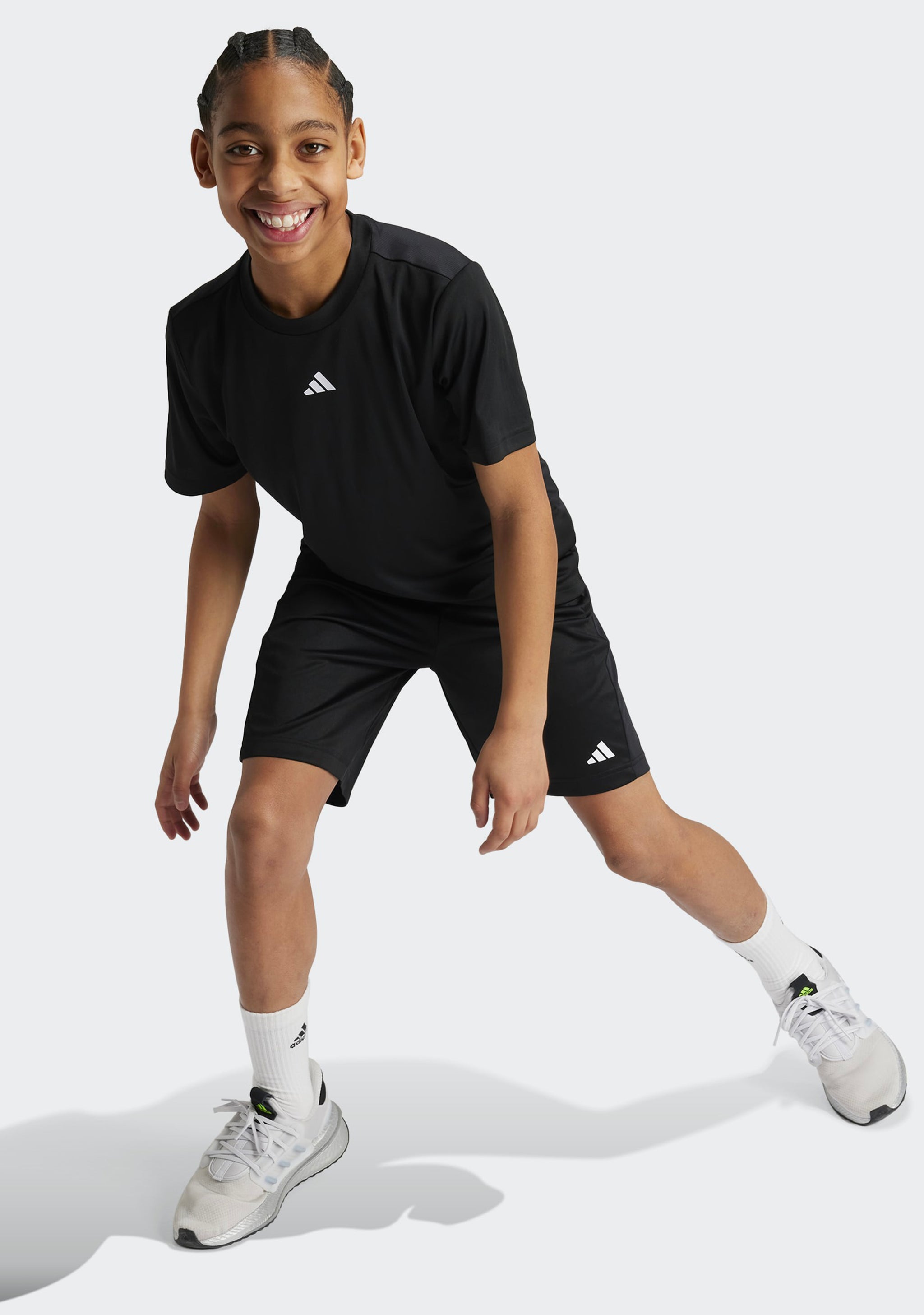 Adidas Kids' Train Essentials Logo Regular Fit Tee