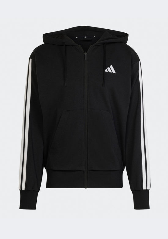 Adidas Men's 3S French Terry Full Zip Hoodie