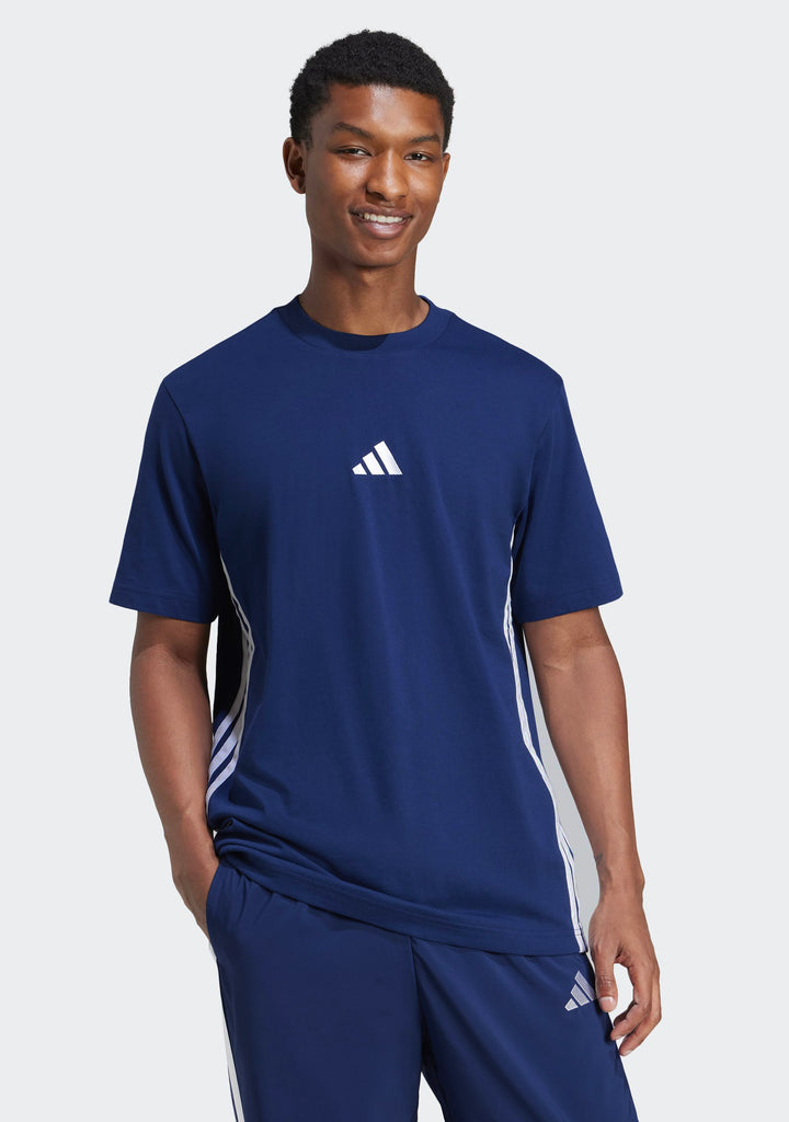 Adidas Men's Essentials 3-Stripes Single Jersey Tee