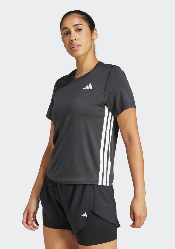 Adidas Women's Train Essentials 3-Stripes Crew Neck Tee