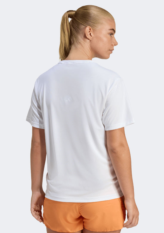 Adidas Women's adi365 Running Essentials Tee White