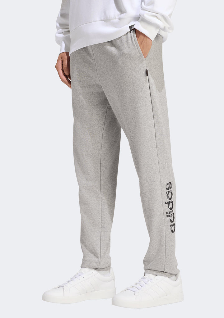 Adidas Men's French Terry Linear Logo Pants