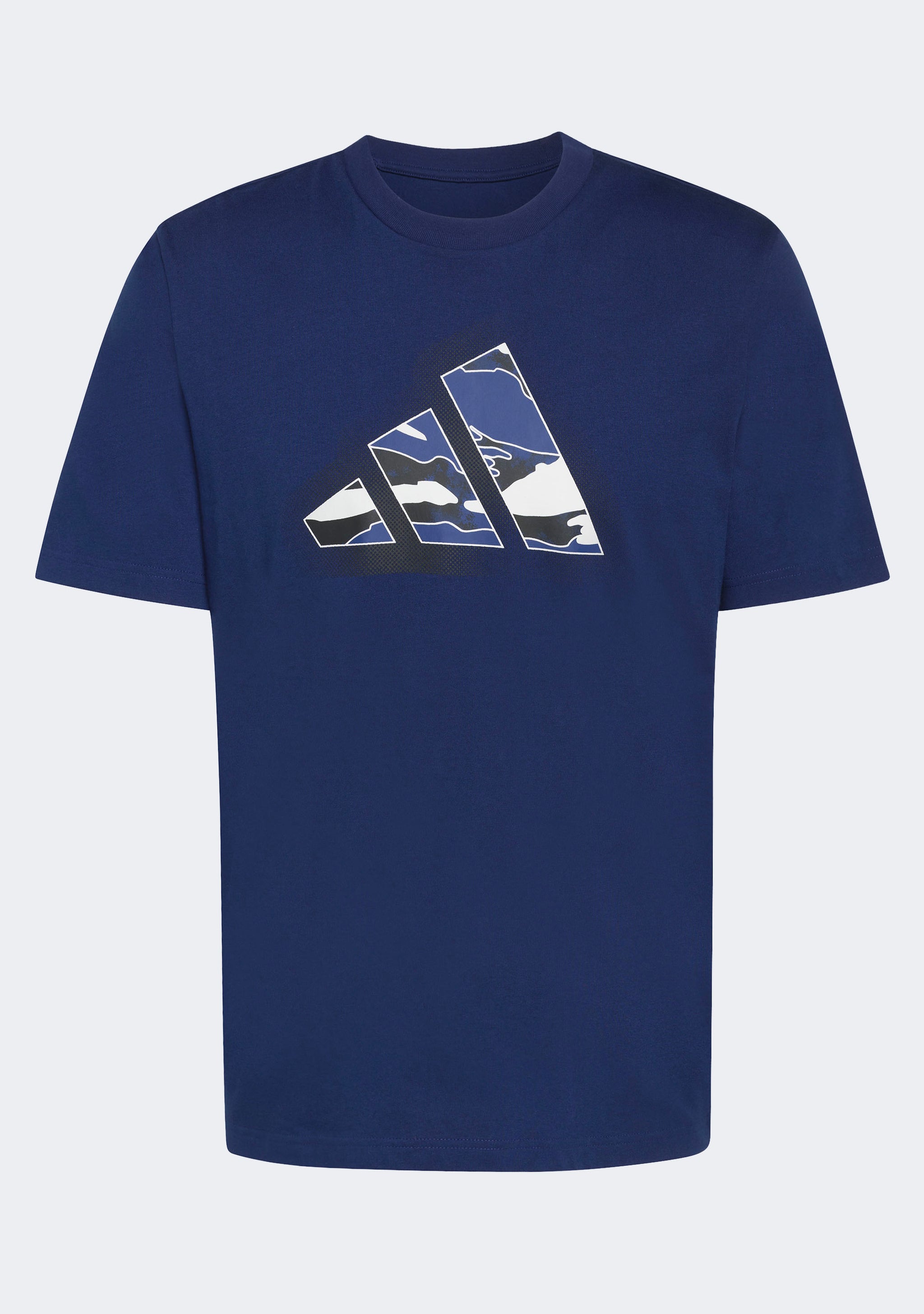 Adidas Men's Camo Modern Logo Graphic Tee