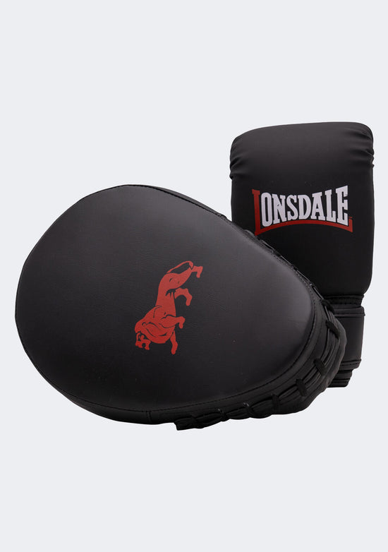 Lonsdale Bag Glove and Mitt Combo