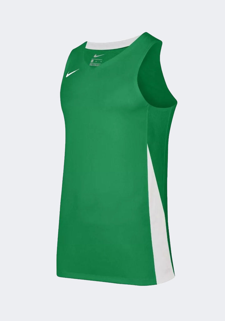 Nike Men's Team Basketball Stock Jersey - Green/White