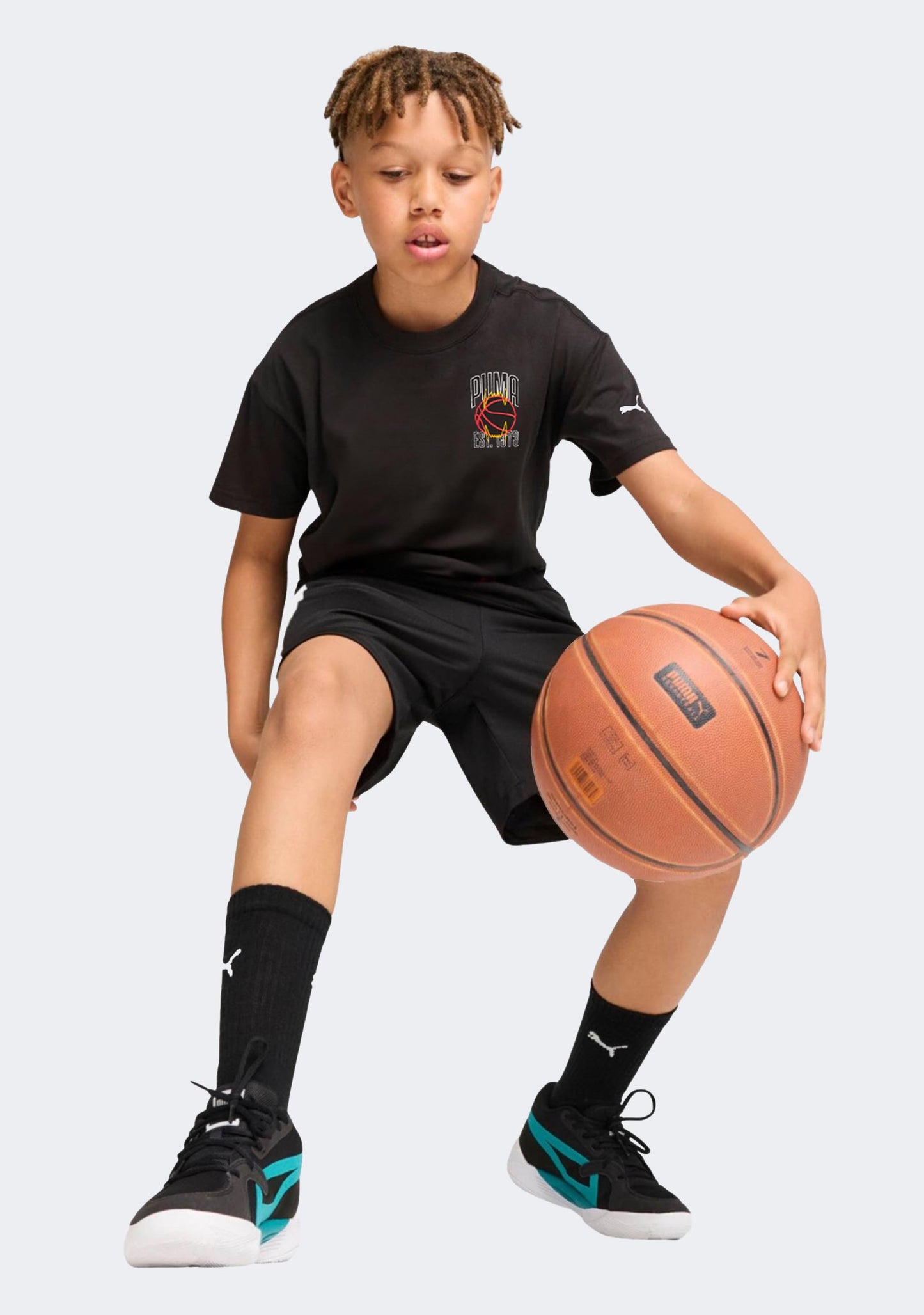 Puma Kids' Hoops Graphic Tee