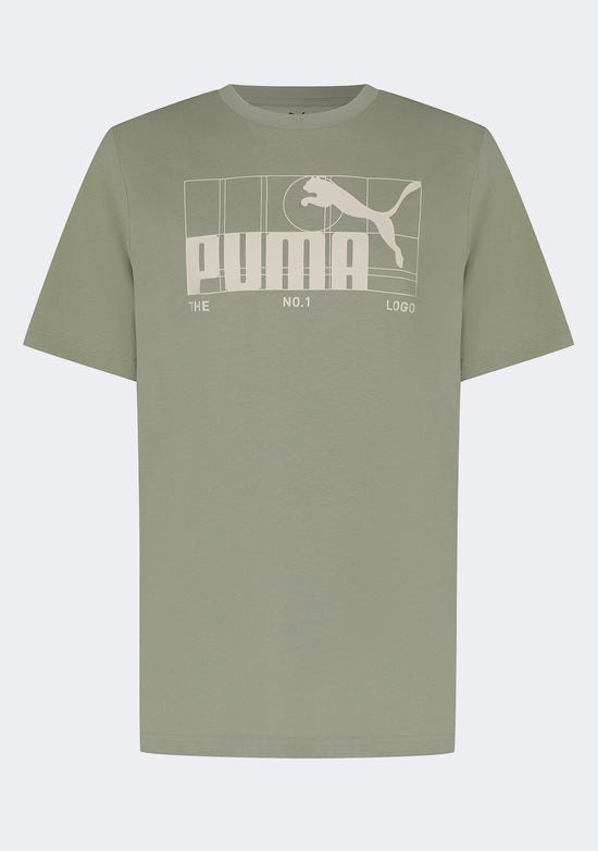 Puma Men's Graphic No. 1 Logo Tee