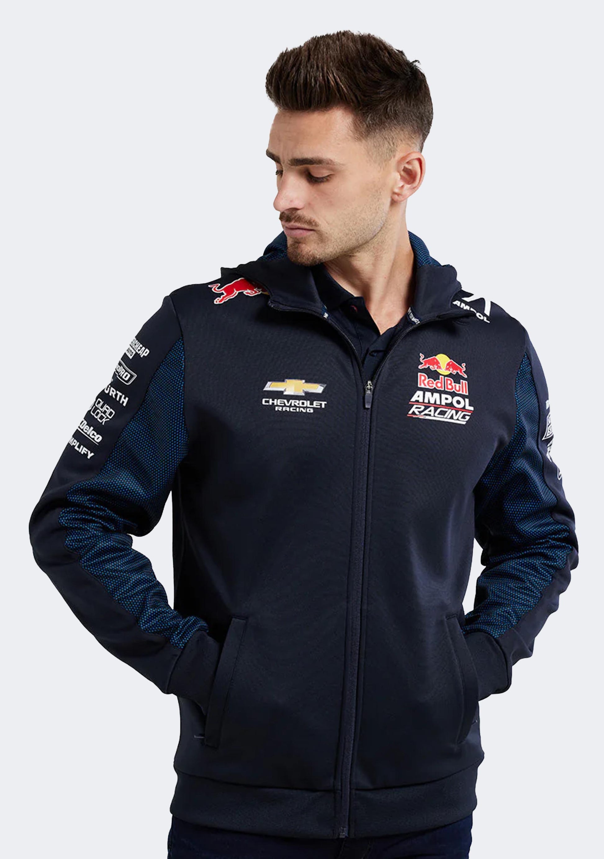 Red Bull Ampol Racing Men's Team Zip Hoodie