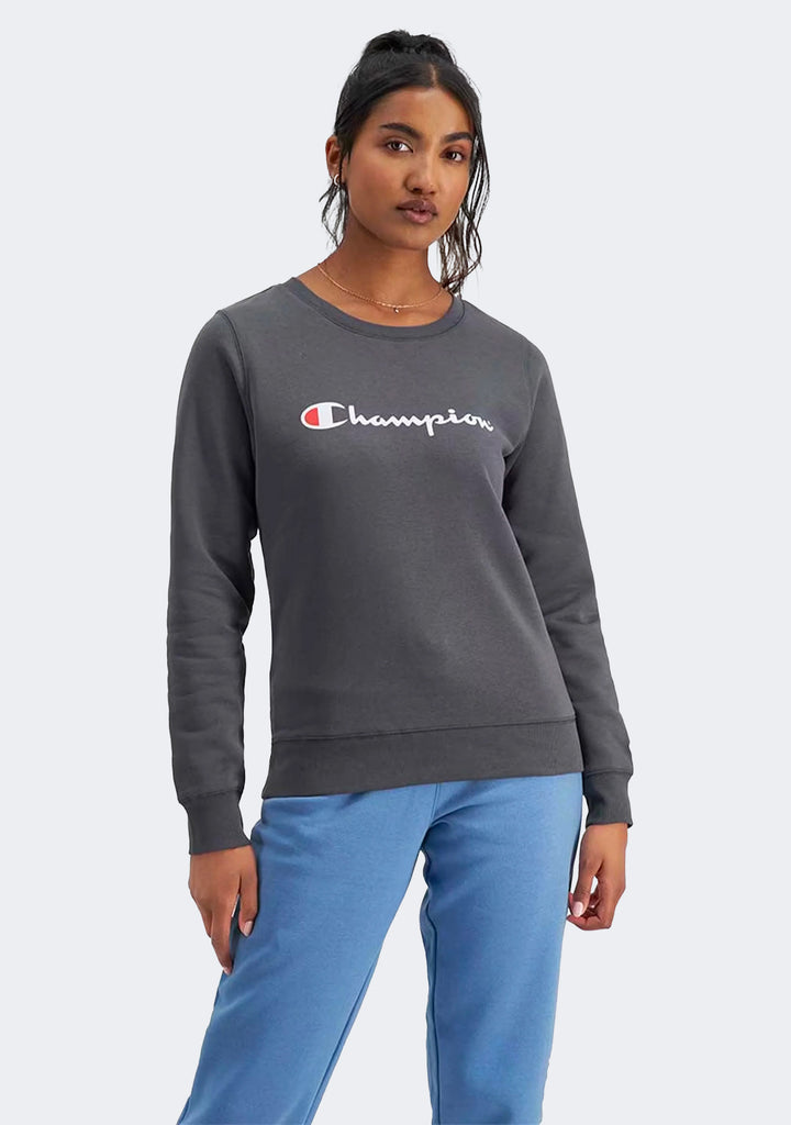 Champion Women's Script Crew