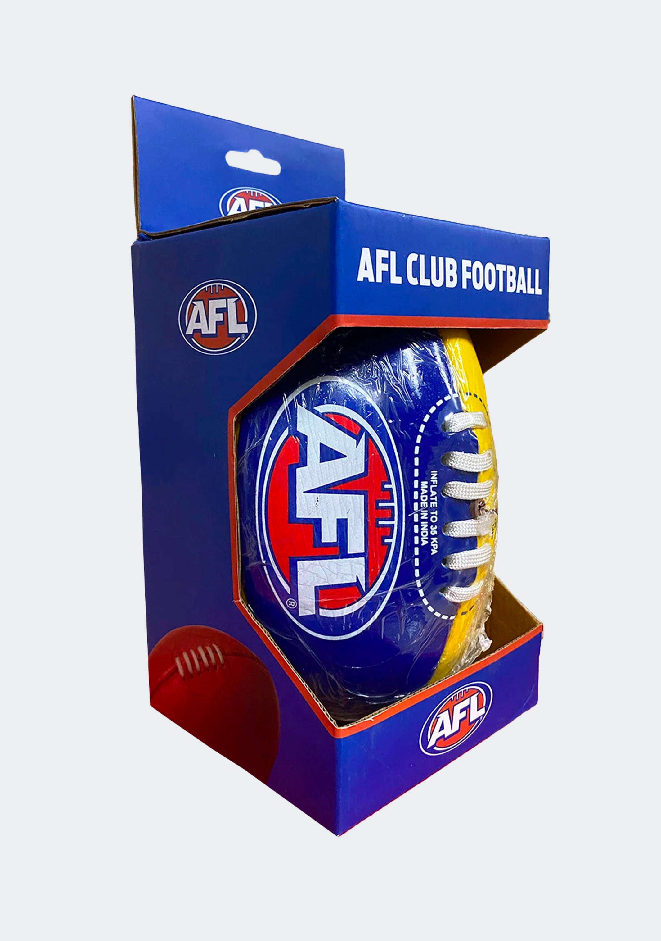 Burley PVC AFL West Coast Eagles Footy 20cm